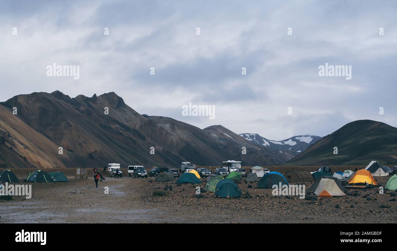 Wild Camping Iceland High Resolution Stock Photography And Images Alamy