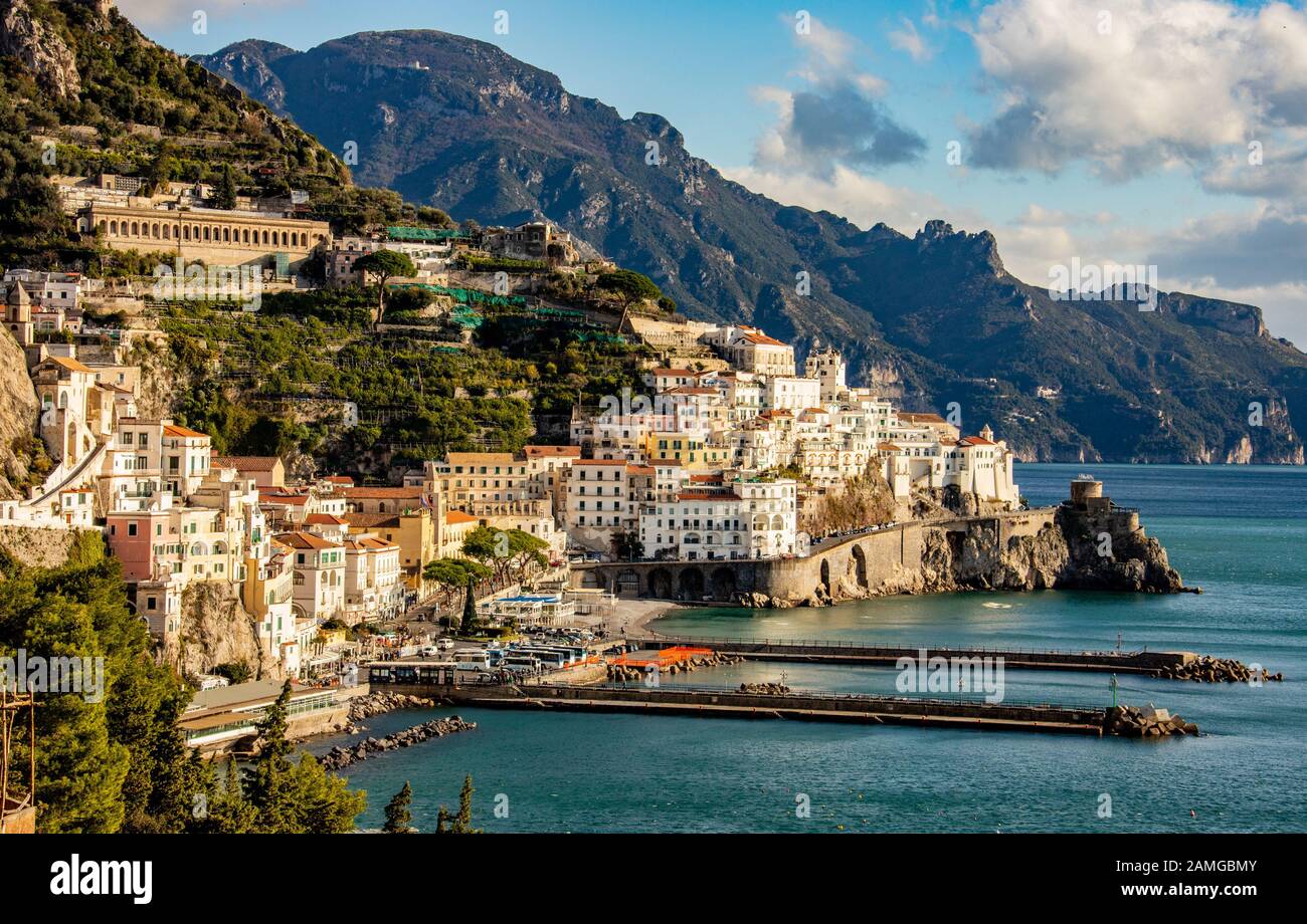 Amalfi, Province of Salerno, Italy Stock Photo Alamy
