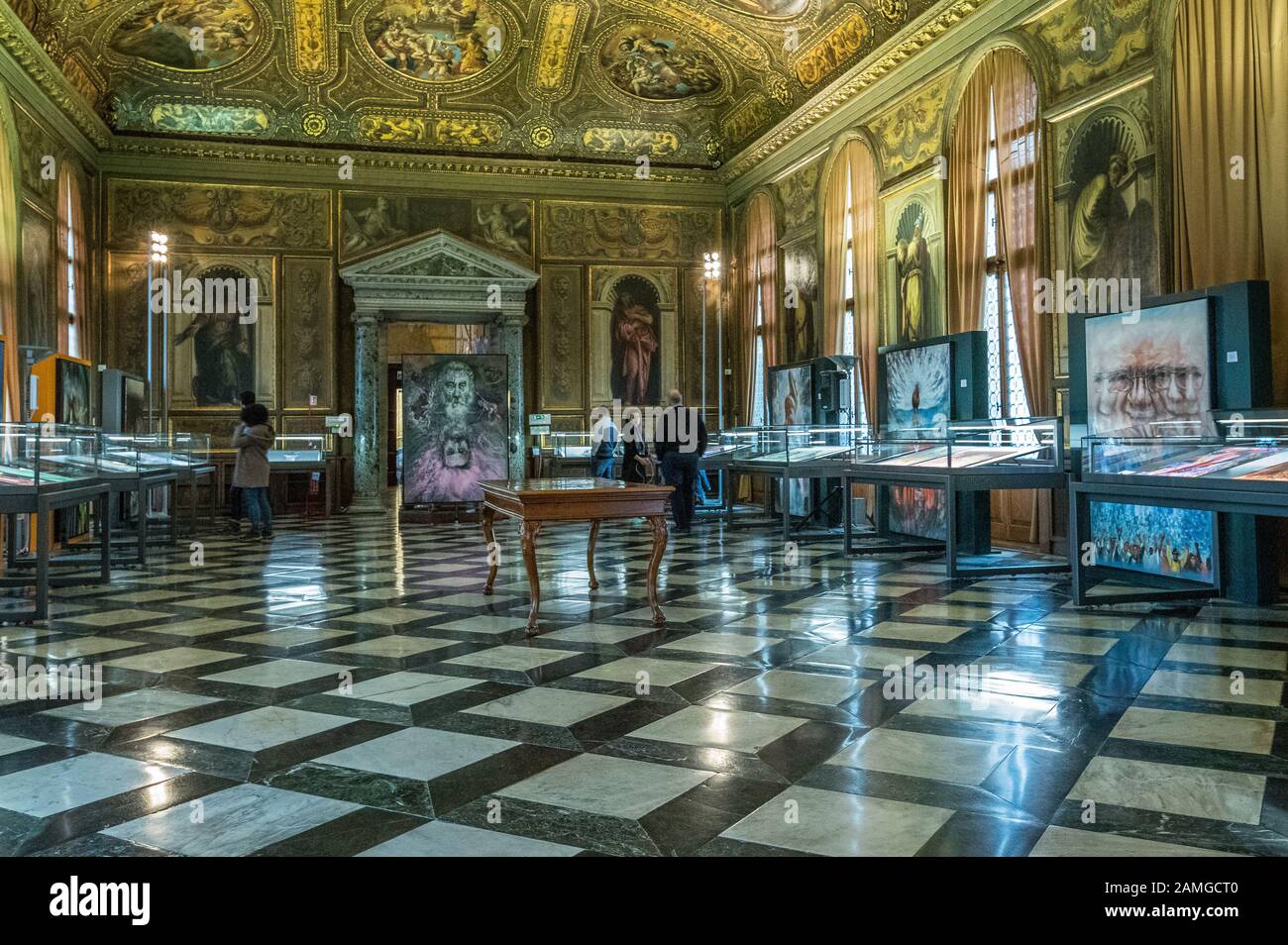 Museo Correr Interior Stock Photo - Alamy