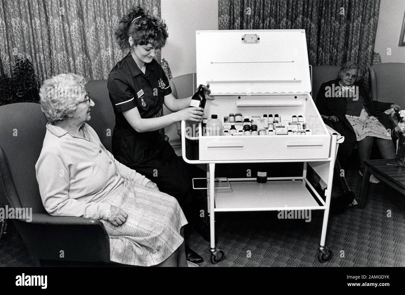 Claremont nursing home, Nottingham UK 1988 Stock Photo Alamy