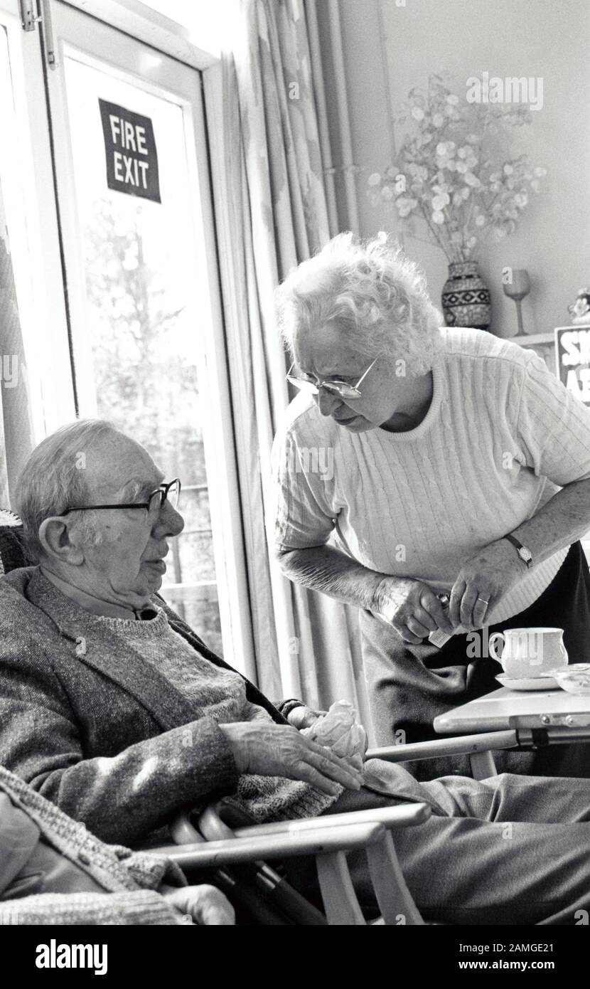 Residential home for the elderly hires stock photography and images