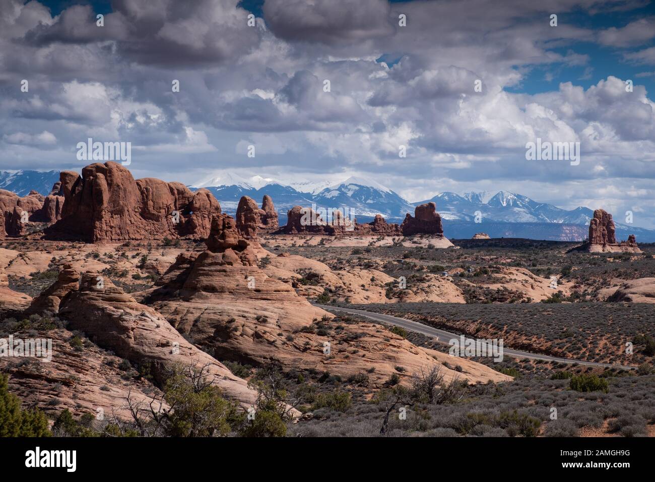 Arches National Park, Moab, Utah Stock Photo