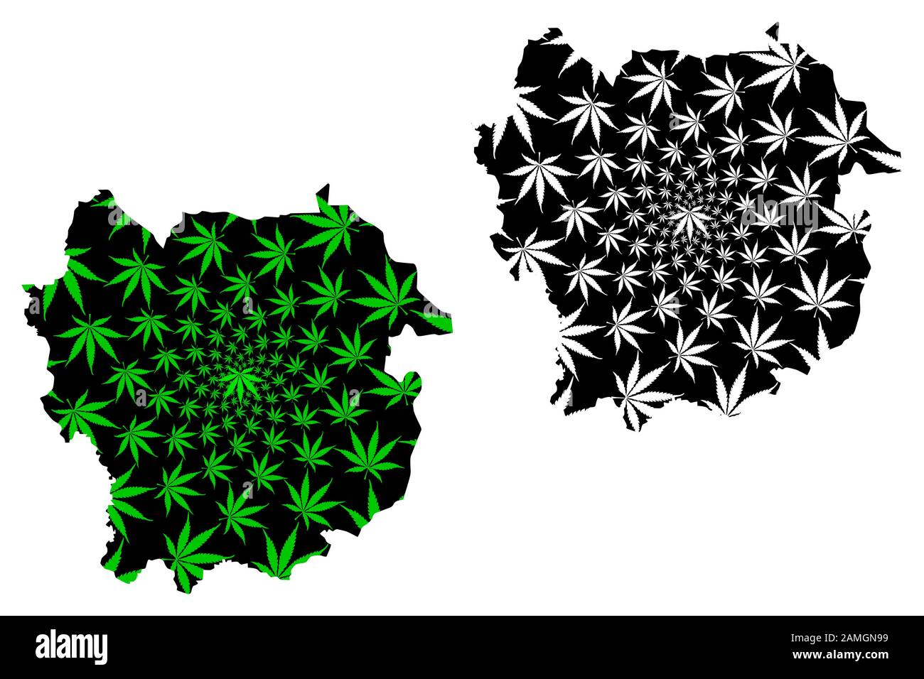 Kayes Region (Regions of Mali, Republic of Mali) map is designed