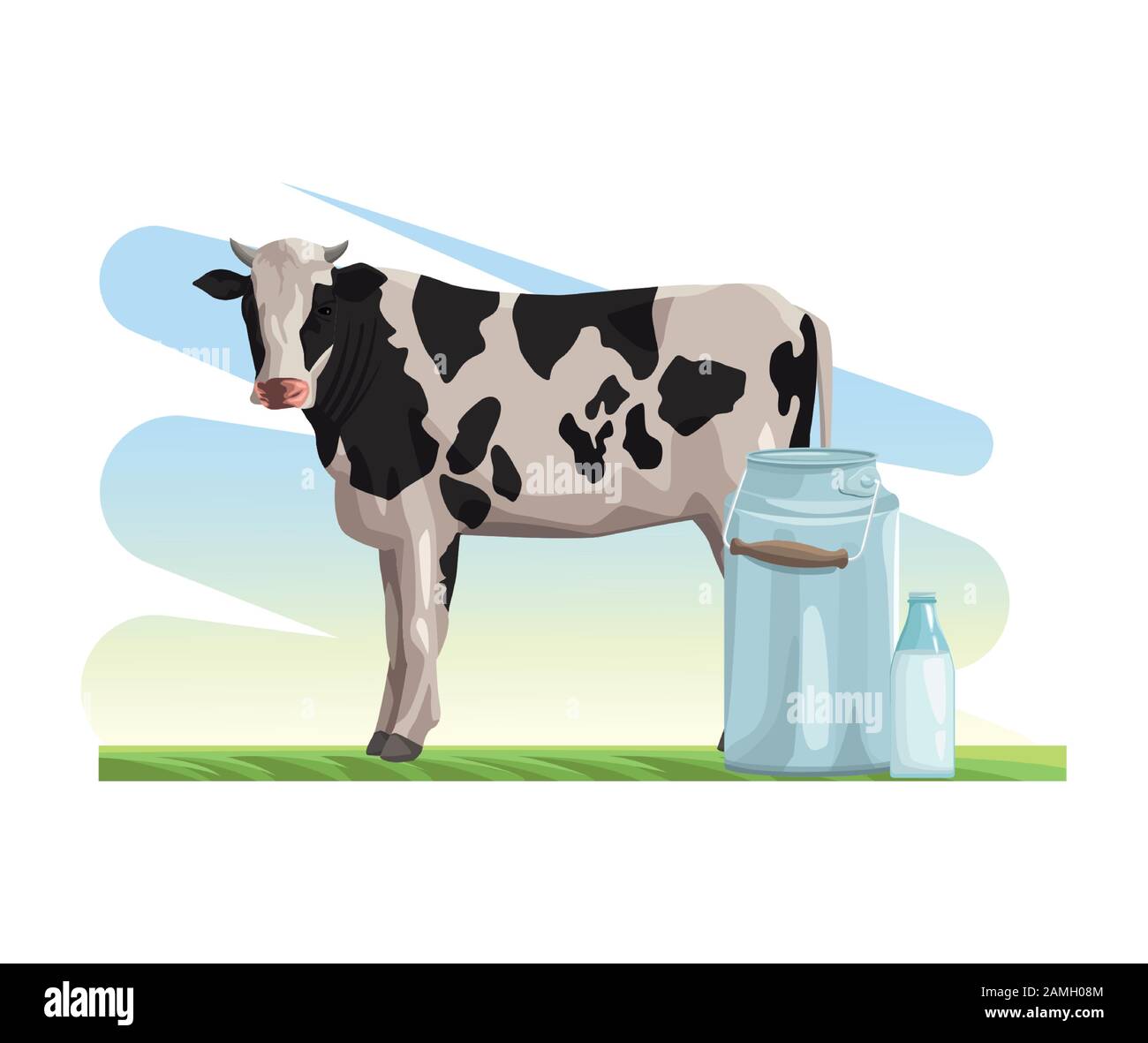 Cows Milk Clipart Outline