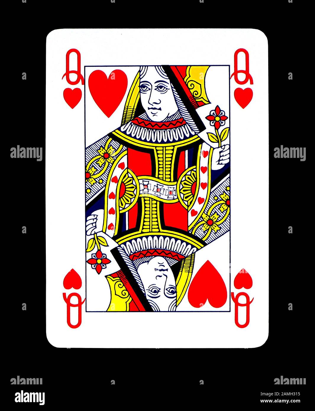 Playing card queen hi-res stock photography and images - Alamy