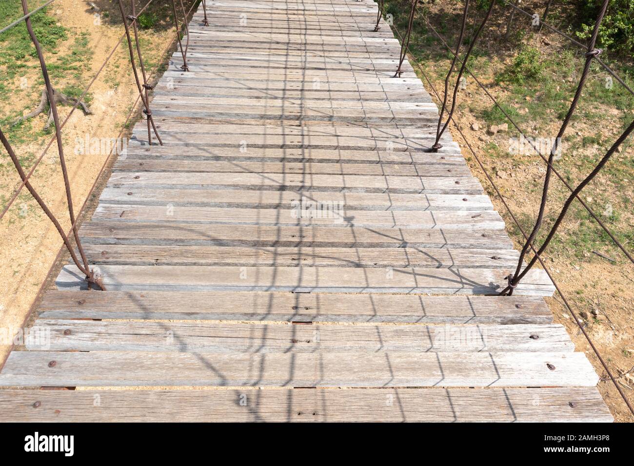 Walk on floating bridge hi-res stock photography and images - Alamy