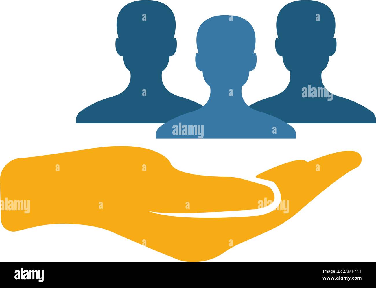 Social Participation icon. Simple flat element from crowdfunding ...