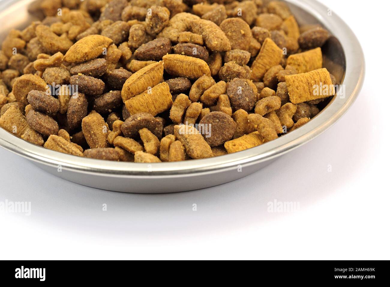 Dry cat food Stock Photo