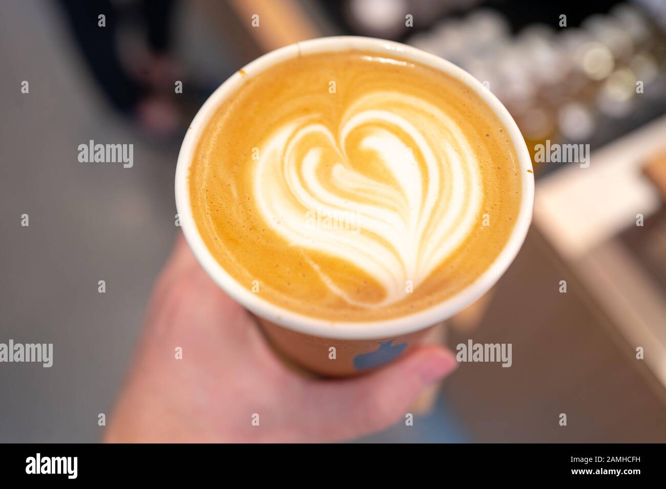 Interior menu board at newly opened Blue Bottle Coffee cafe at the Santana  Row shopping mall in the Silicon Valley, San Jose, California, December 12,  2019 Stock Photo - Alamy