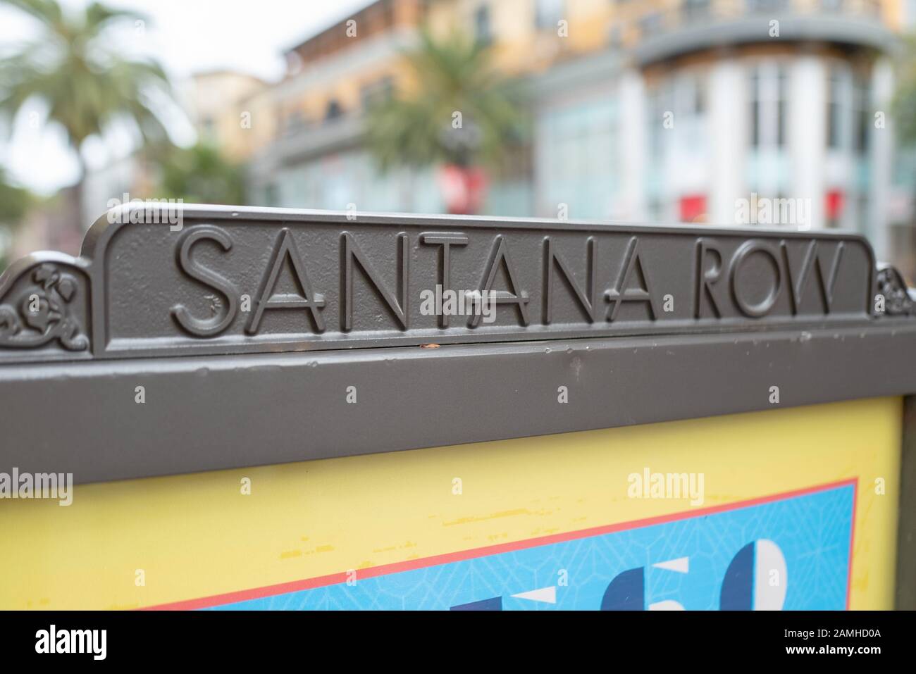 Low-angle view of sign for Cinearts theatre on Santana Row in the Silicon  Valley, San Jose, California, December 14, 2019 Stock Photo - Alamy