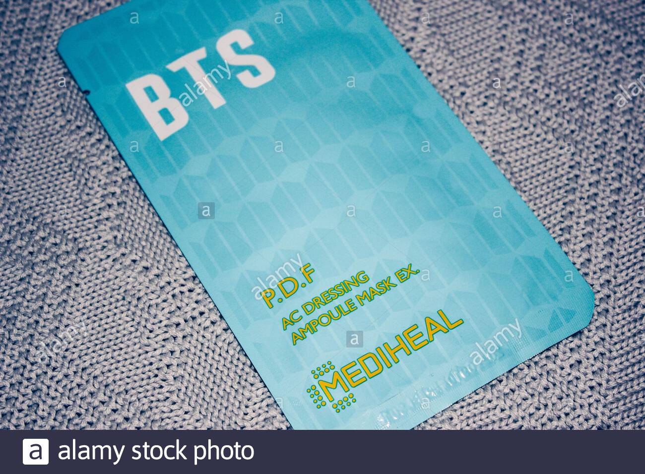 Download Bts Mediheal P D F Pdf Ac Dressing Ampoule Mask Ex Face Mask K Beauty Skin Care Products From South Korea Leading Face Mask Brand Stock Photo Alamy PSD Mockup Templates