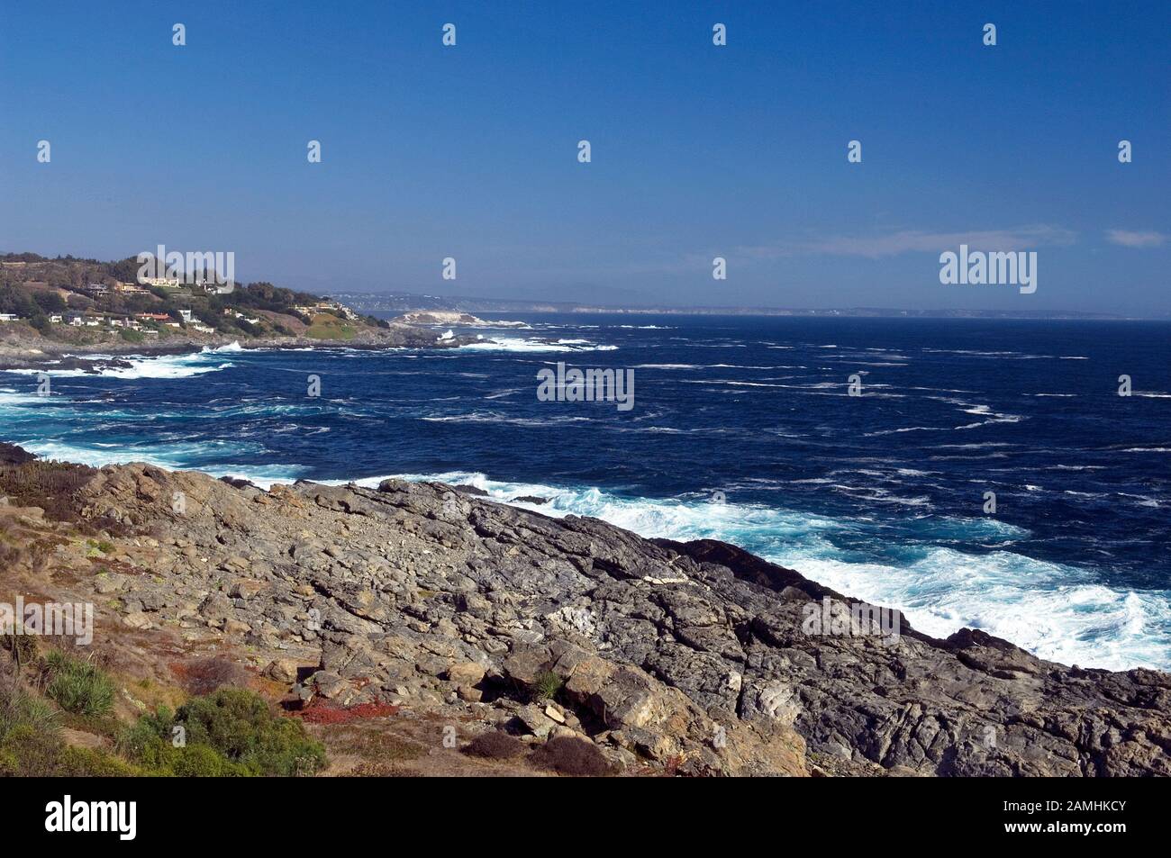Zapallar Beach, Zapallar, Chile Stock Photo Alamy