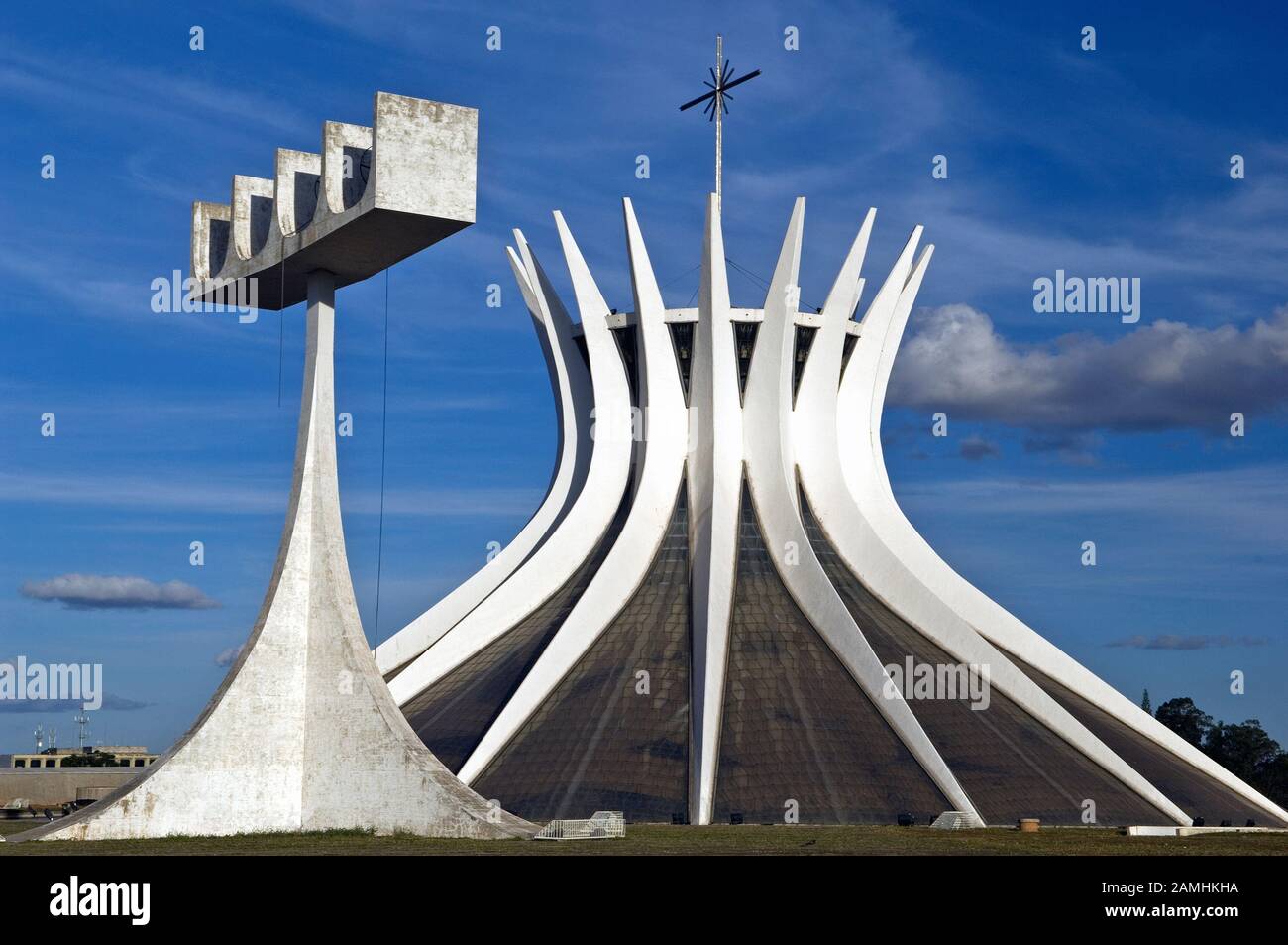 Cathedral Metropolitana de Brasília, Brasília, DF, Brazil Stock Photo