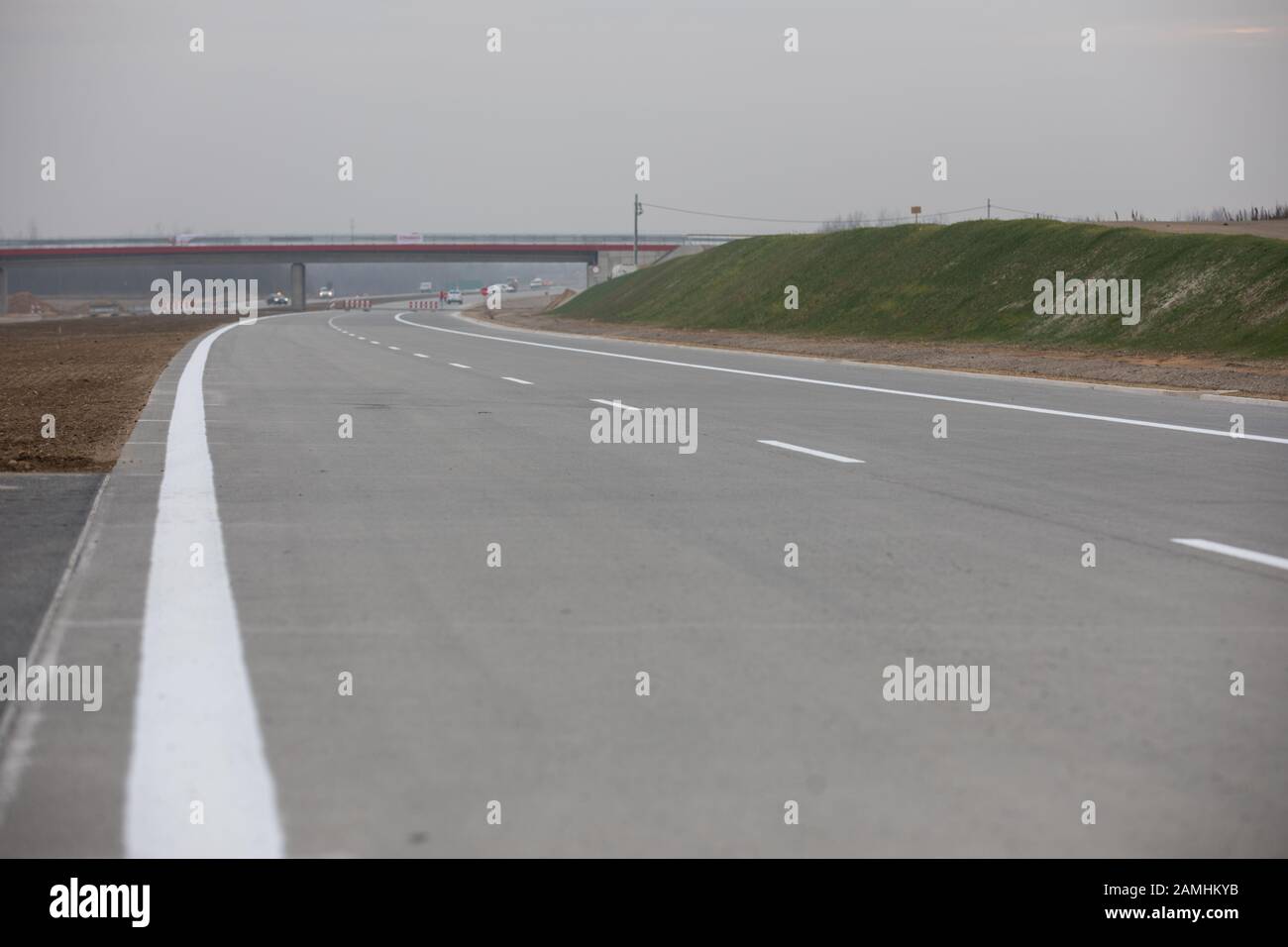 A1 amber highway architecture hi-res stock photography and images - Alamy