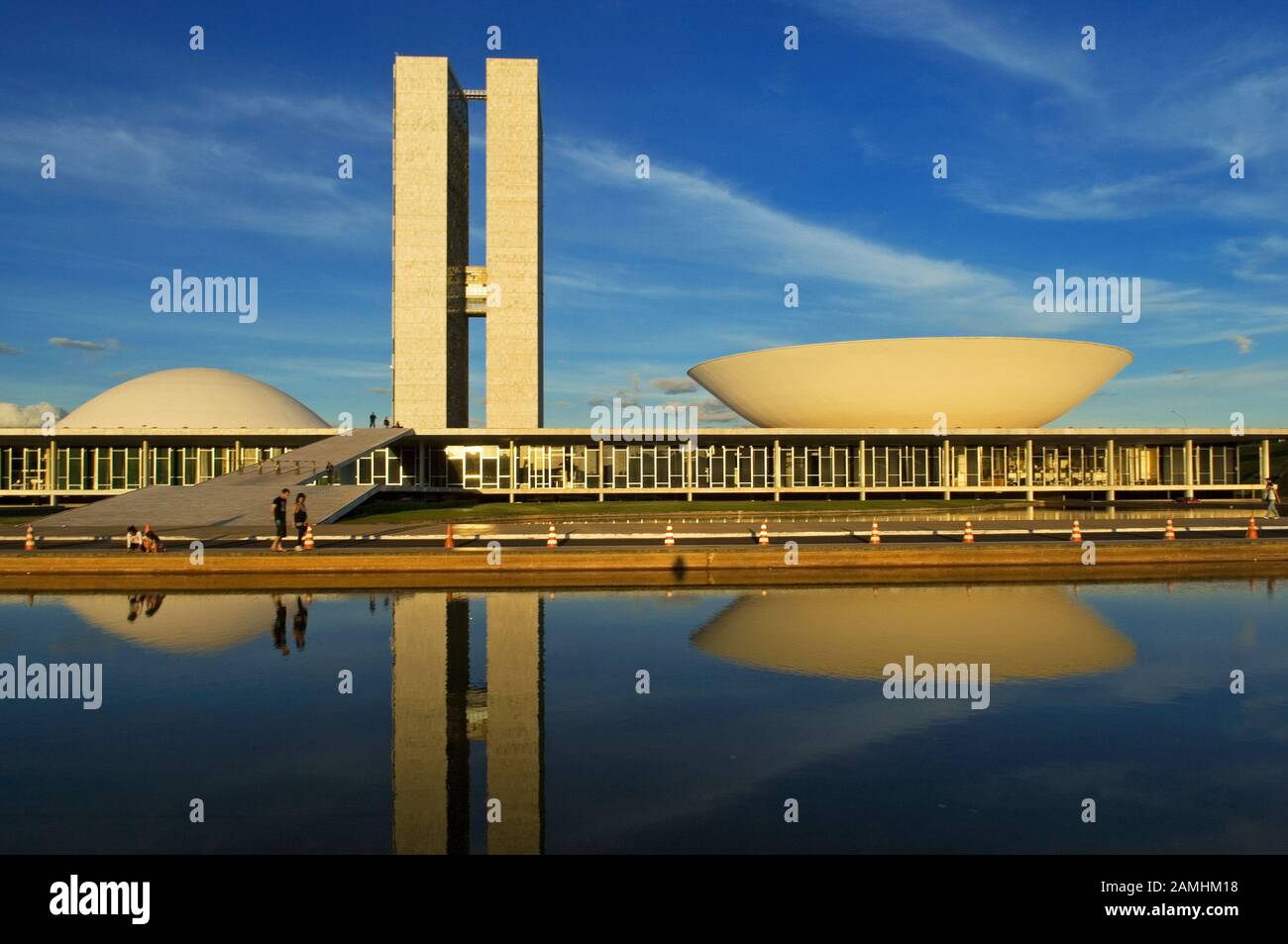 Congresso Nacional Eixo Monumental Brasilia Df Brazil Stock Photo Alamy