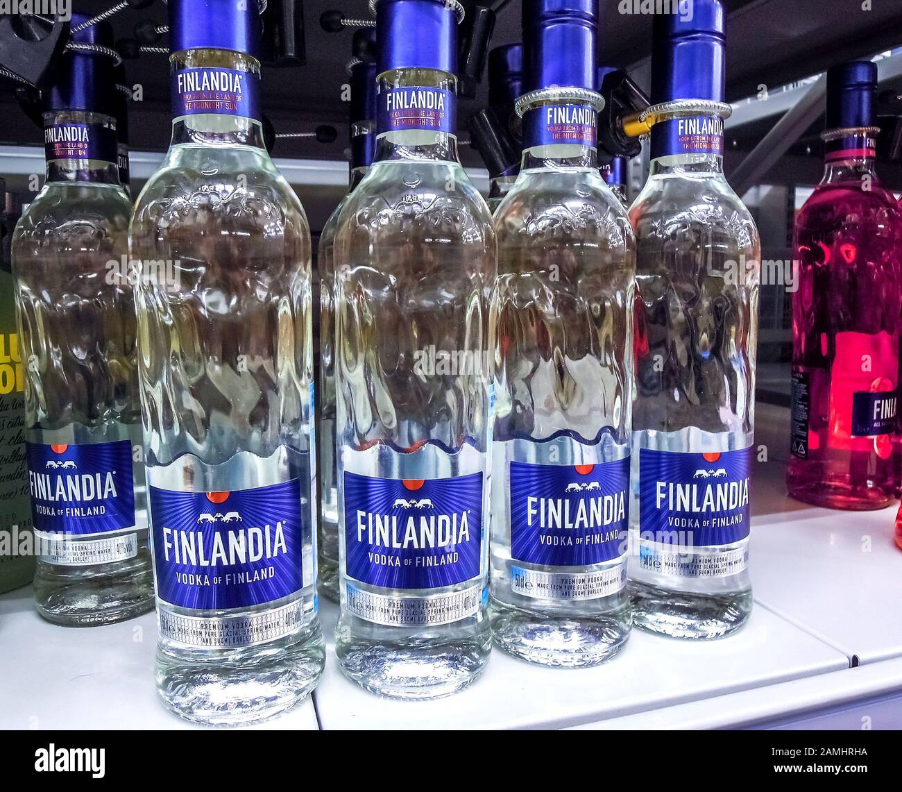 Finlandia Vodka High Resolution Stock Photography And Images Alamy