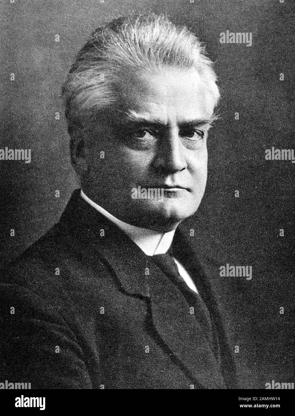 CHRISTIAN LANGE (1869-1938) Norwegian historian, teacher and political scientist Stock Photo