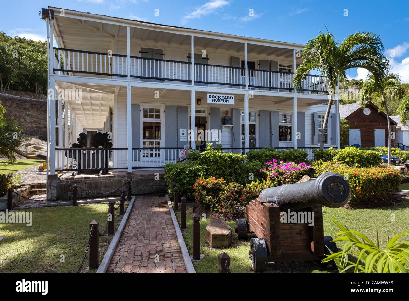 Admiral's House and Dockyard Museum, Nelson's Dockyard, Antigua, West