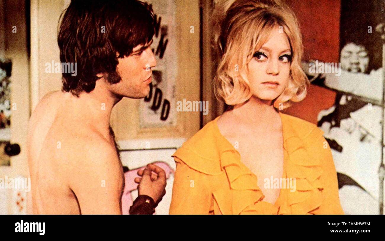 THERE'S A GIRL IN MY SOUP 1970 Columbia Pictures film with Goldie Hawn and Nicky Henson Stock Photo