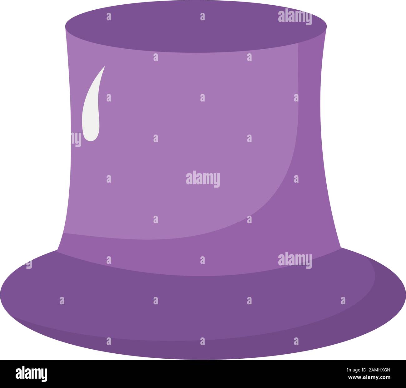 top hat accessory isolated icon Stock Vector Image & Art - Alamy