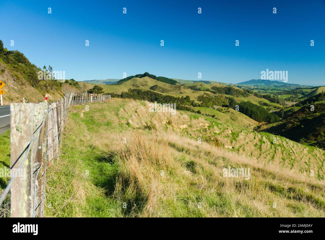 Agricultural land, Waikato Region, North Island, New Zealand Stock Photo Alamy
