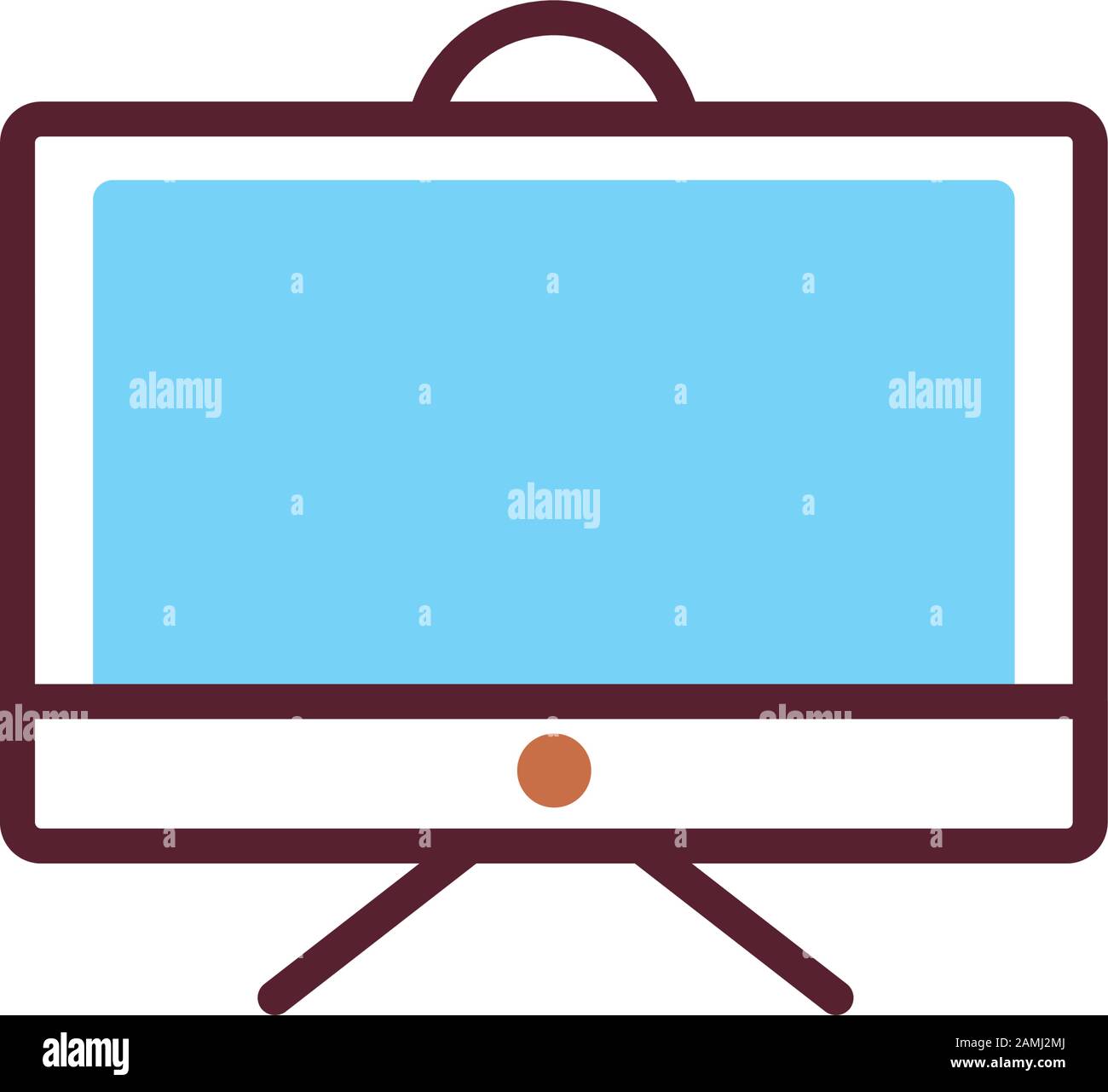 Tv appliance Stock Vector Images - Alamy