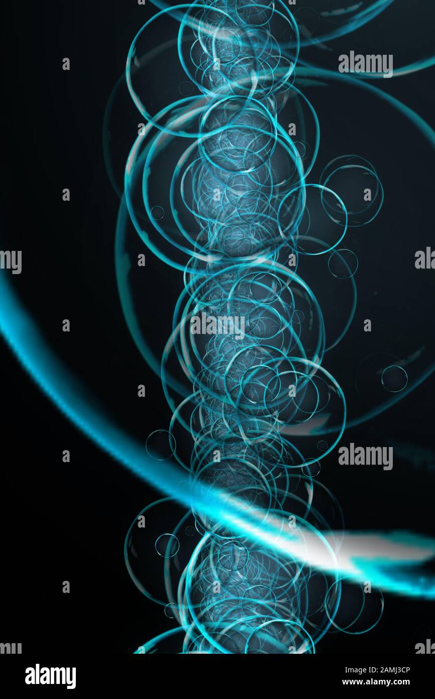 abstract elegant circle background design illustration Stock Photo - Alamy
