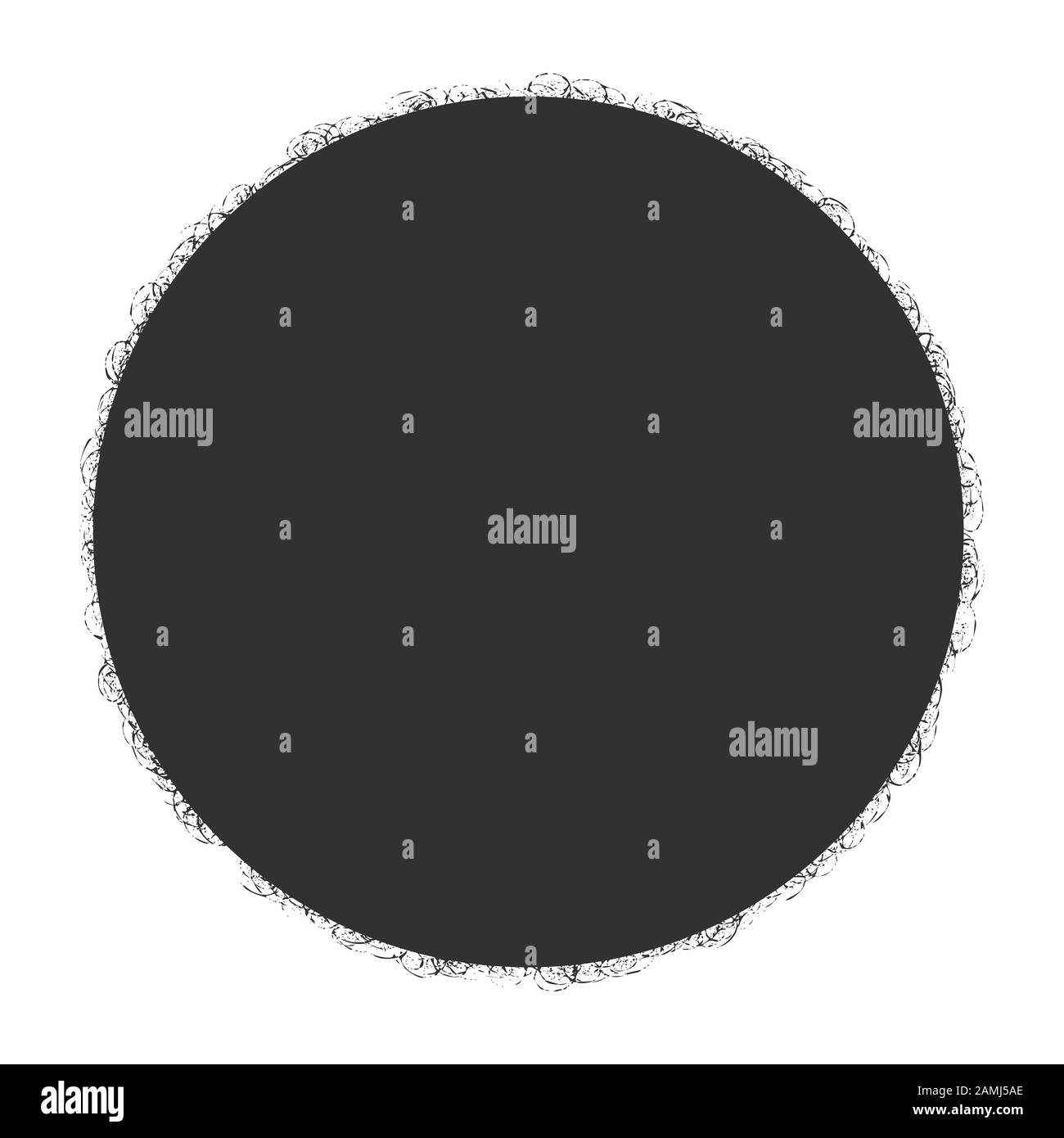 Circle Stamp Isolated Stock Vector Image & Art - Alamy