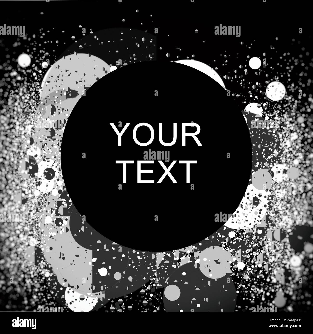 abstract background geometric black and grey color modern design Stock ...