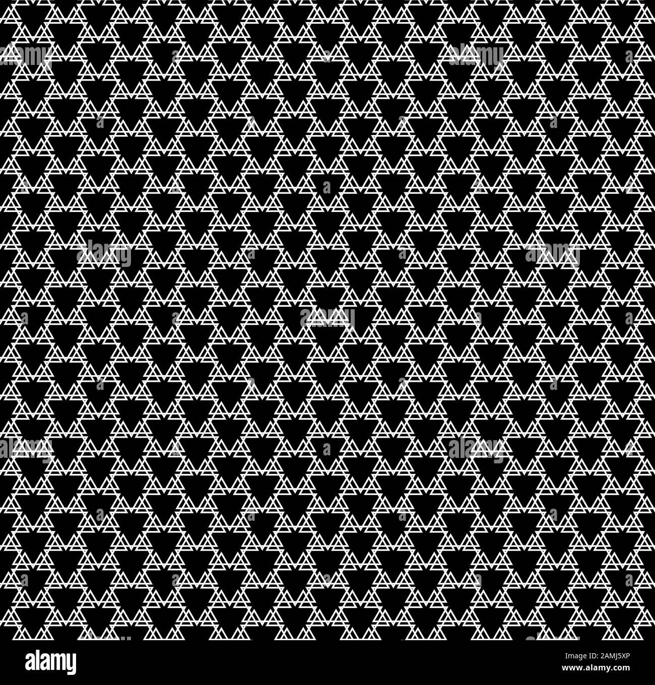Triangle pattern Black and White Stock Photos & Images - Alamy