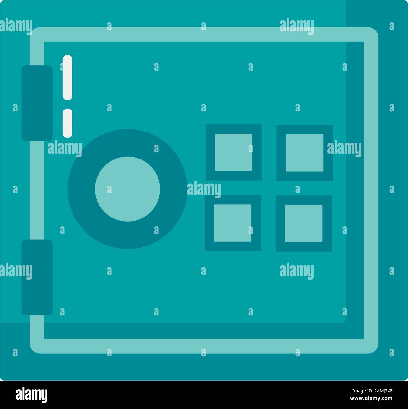 safe box money banking icon Stock Vector Image & Art - Alamy