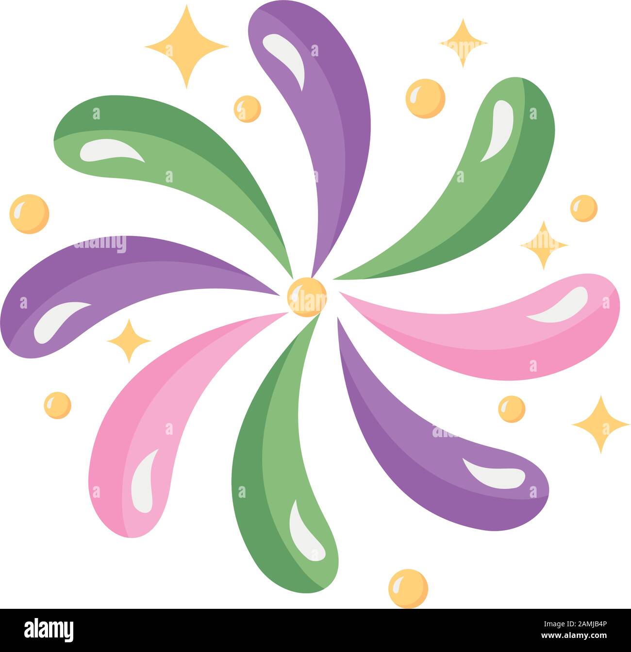 fireworks explosion party isolated icon Stock Vector Image & Art - Alamy