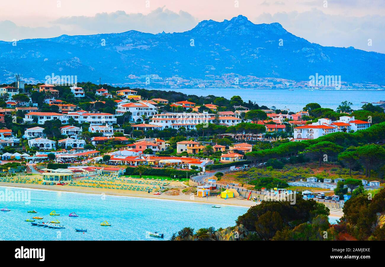 Lais Puzzle 1000 Teile – Baja Sardinia An Der Costa Smeralda, Hochwertig Gestanzt, Mit Motiv-Schachtel