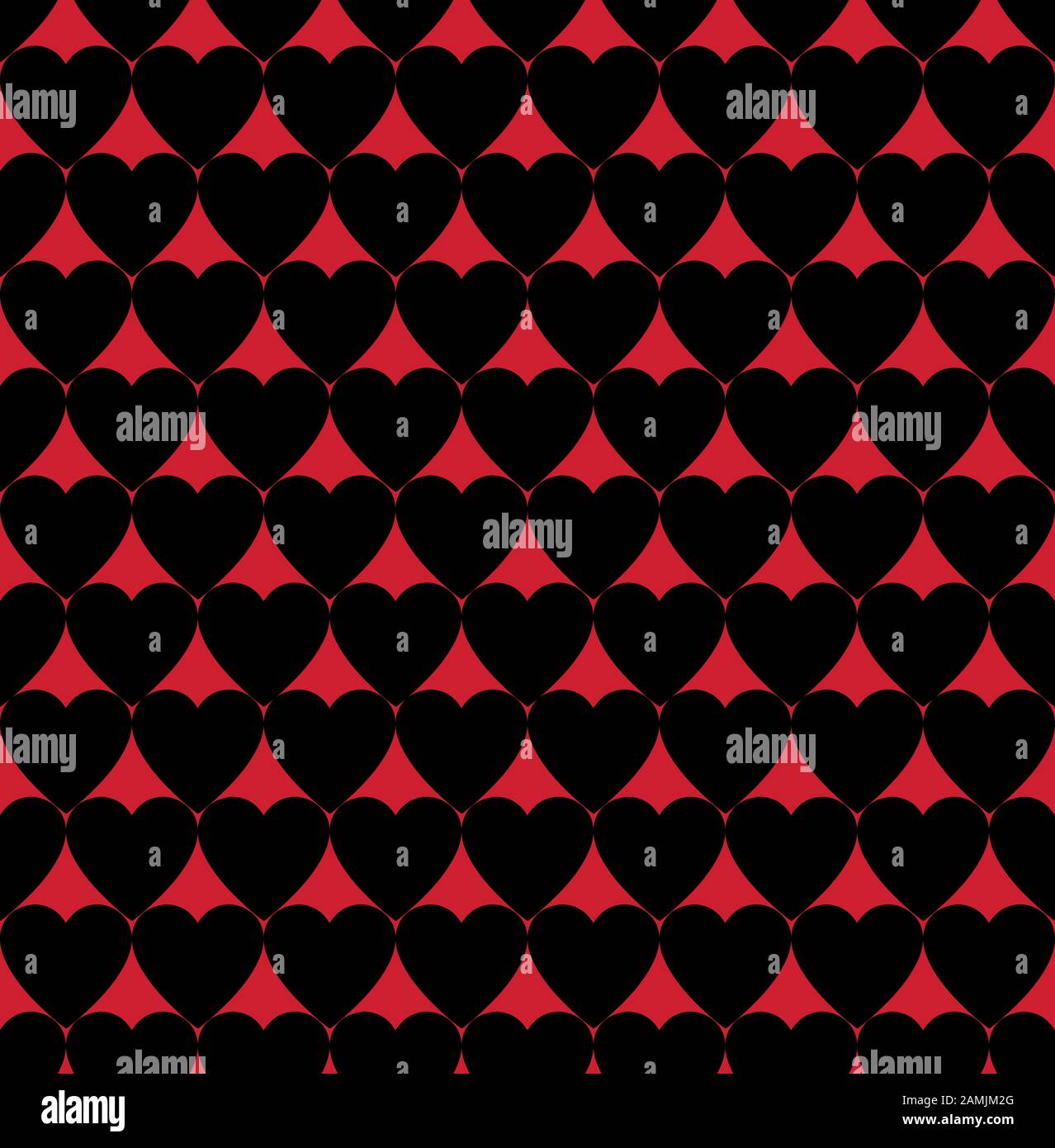 Love heart seamless repeat pattern background Stock Photo - Alamy