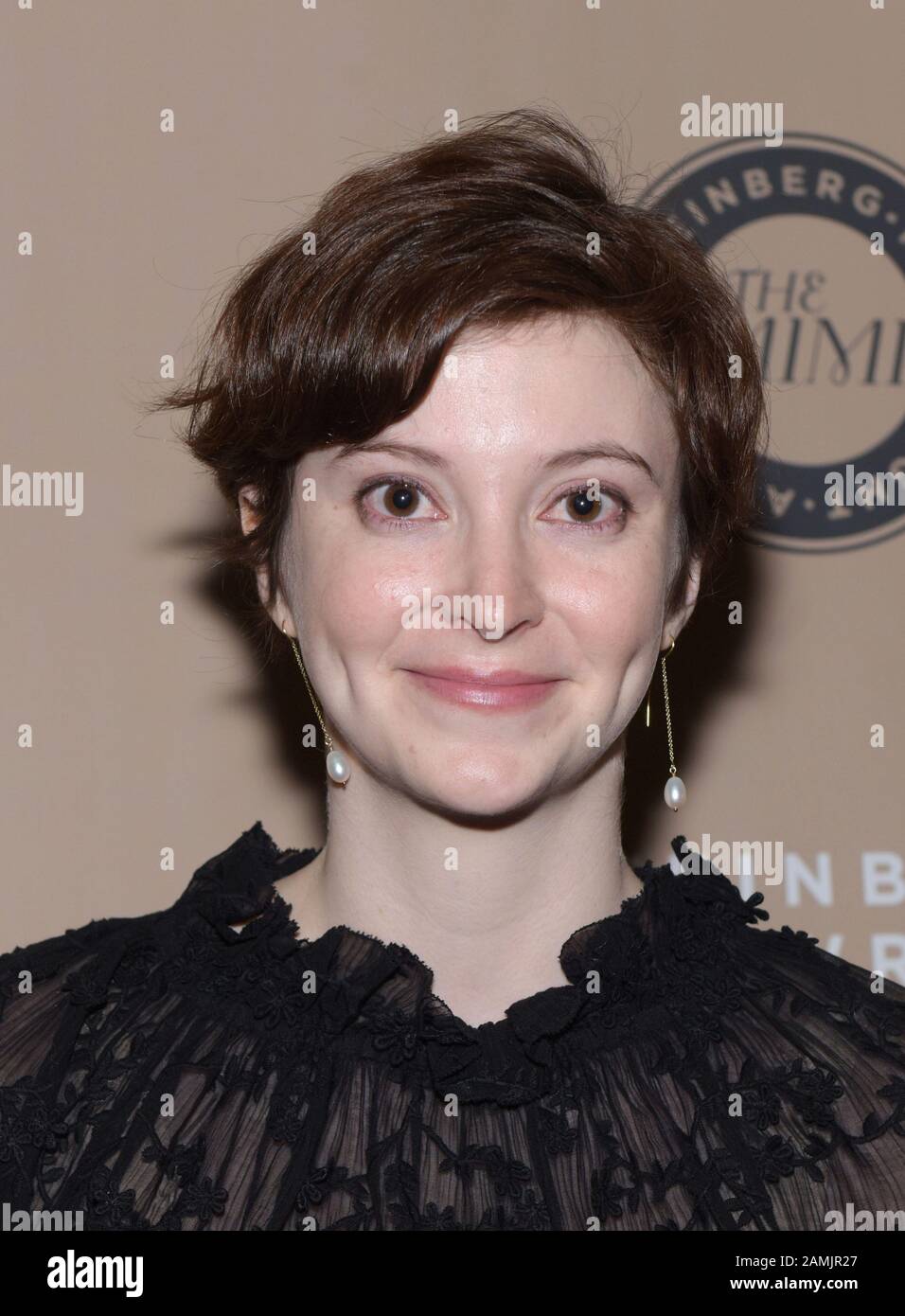 NEW YORK, NEW YORK JANUARY 13 Gracie Gardner attends 2019 Steinberg