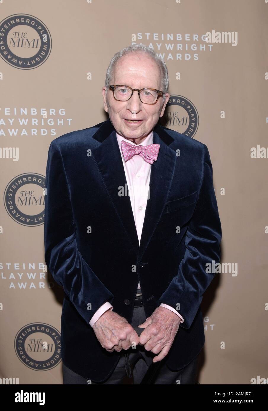 NEW YORK, NEW YORK JANUARY 13 William Zabel attends 2019 Steinberg Playwright Awards at