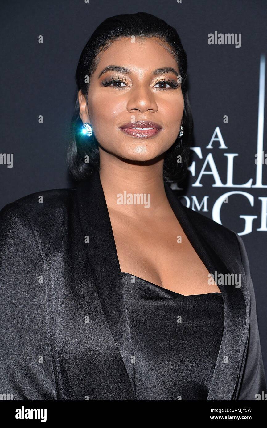 New York, USA. 13th Jan 2020. Taylor Rooks attends Tyler Perry’s “A ...