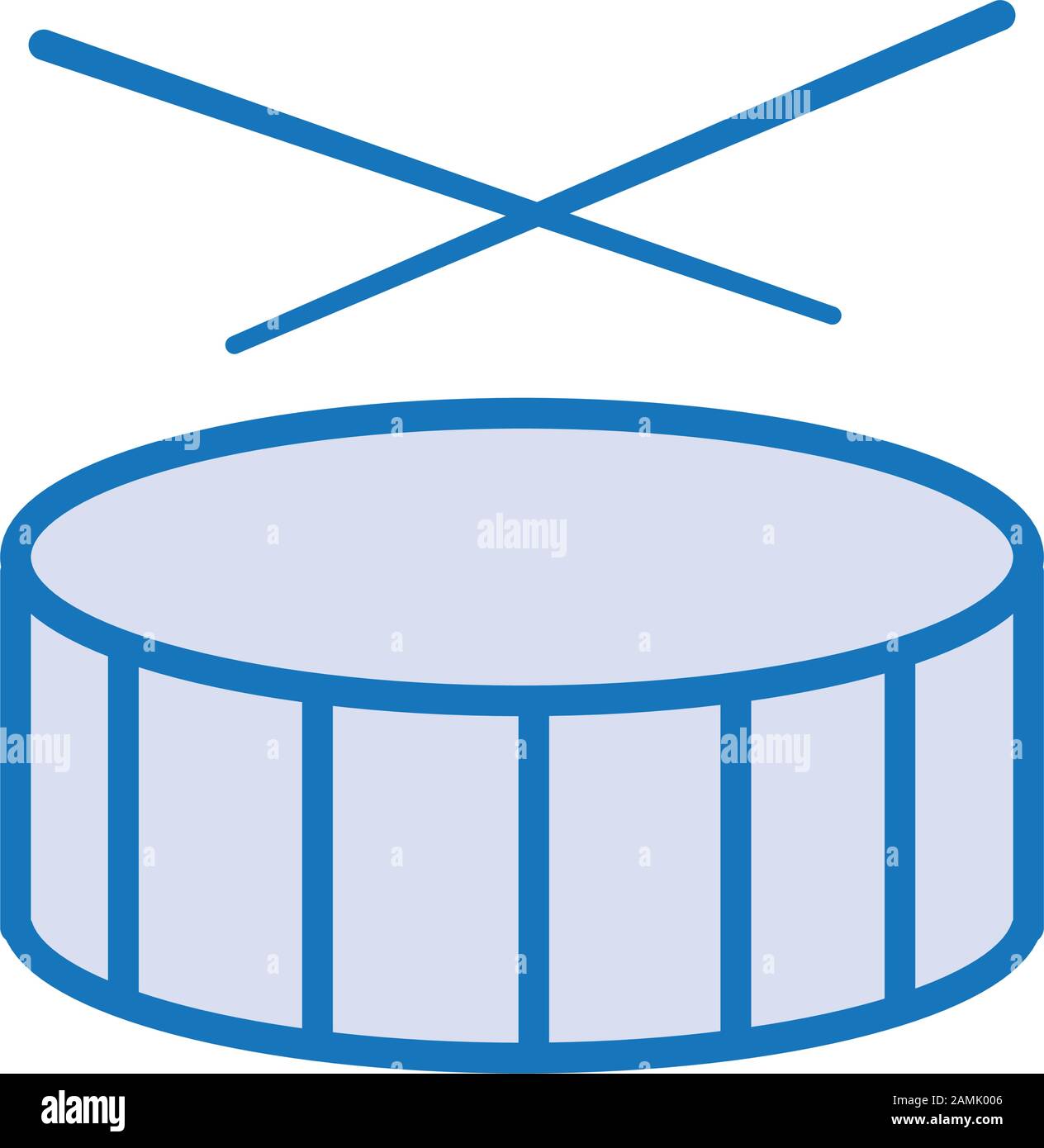 drum musical instrument isolated icon Stock Vector Image & Art - Alamy