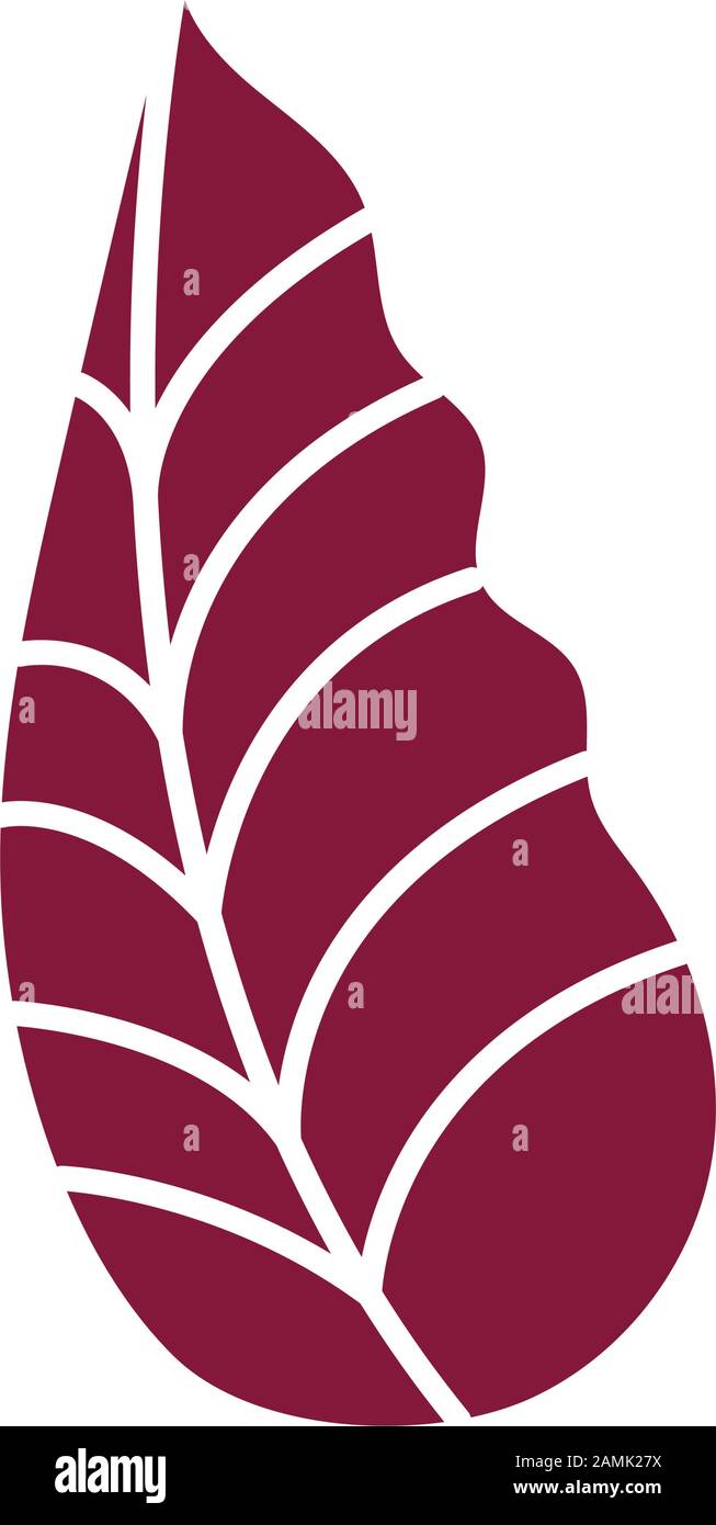 leaf plant nature isolated icon Stock Vector Image & Art - Alamy