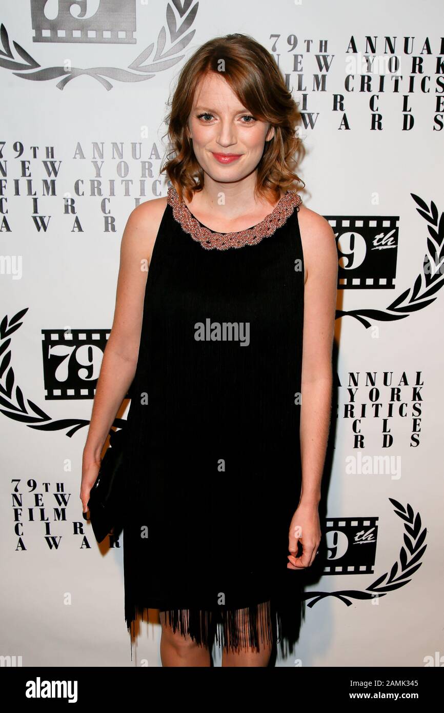 NEW YORK-JAN 6: Actress Sarah Polley attends the New York Film Critics Circle Awards at the Edison Ballroom on January 6, 2014 in New York City. Stock Photo