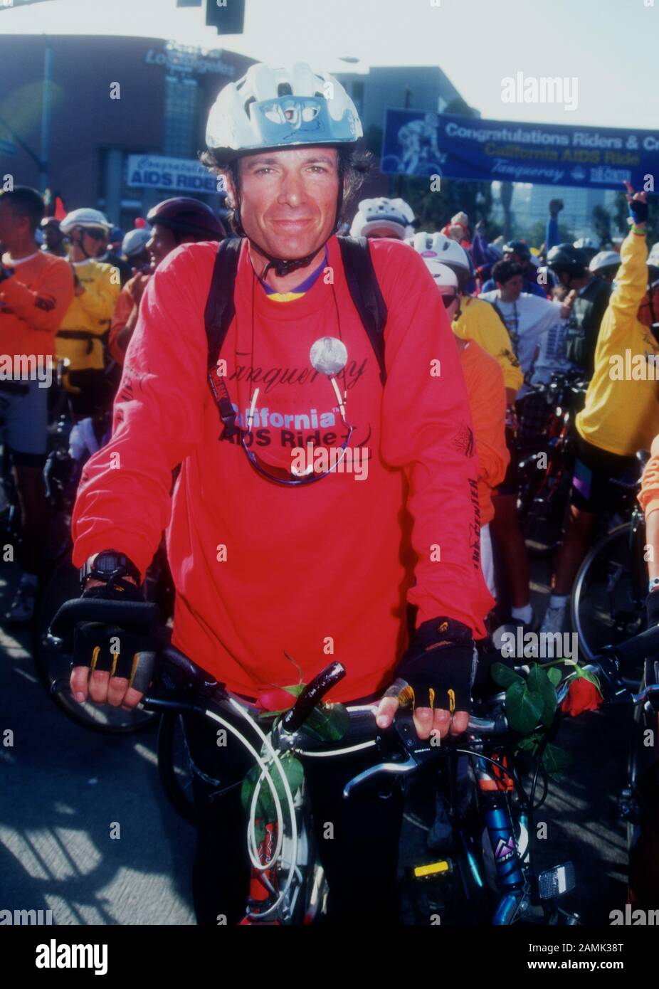 West Hollywood, California, USA 20th May 1995 Actor Robert Desiderio attends California Aids Ride on May 20, 1995 in West Hollywood, California, USA. Photo by Barry King/Alamy Stock Photo Stock Photo