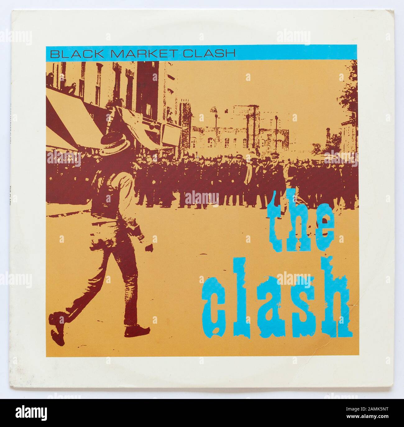 The cover Black Market Clash, 1980 album by The Clash on Epic - Editorial use only Stock Photo