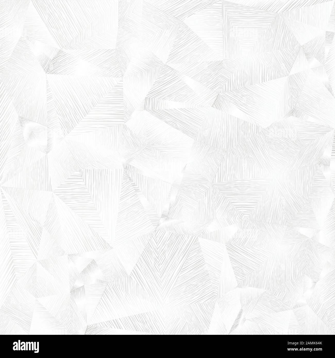 White and grey low poly joustin background Stock Vector