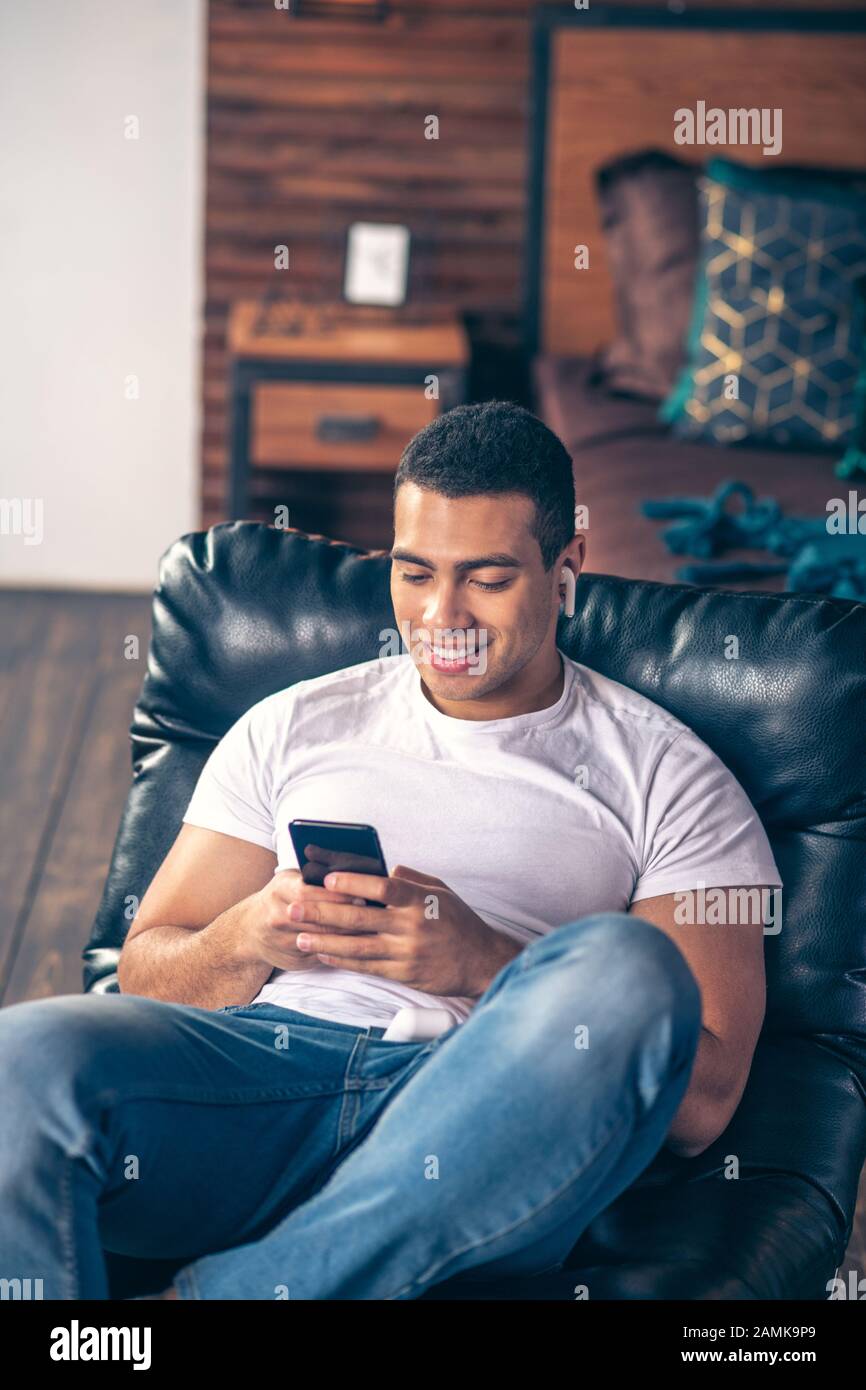 Resting In Chair Resting in a chair hi-res stock photography and images - Alamy