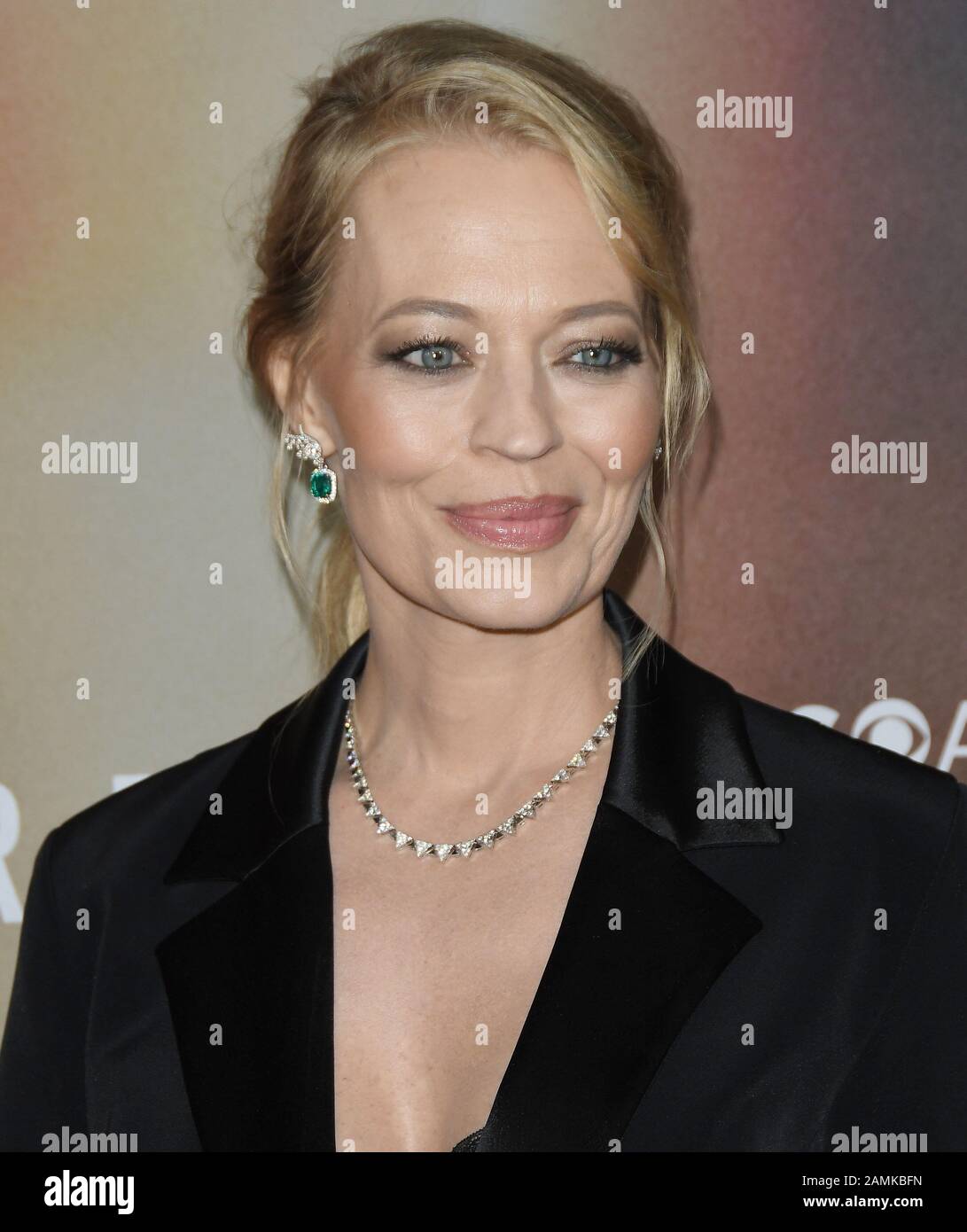 Los Angeles, Usa. 13th Jan, 2020. Jeri Ryan Arrives At The Cbs All 