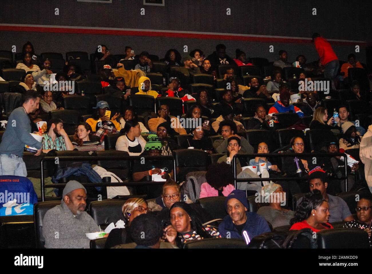 The premiere of the movie Bad boys for life at AMC Magic Johnson Theaters, Harlem, New York. (Photo by Niyi Fote/Thenews2/Pacific Press) Stock Photo