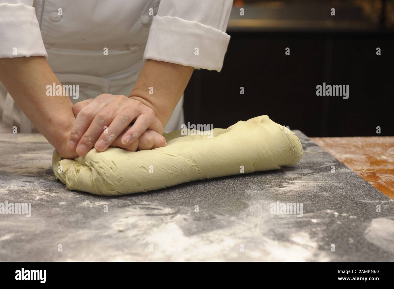 Art of dough Chef Xiao Lin from China demonstrates original Chinese