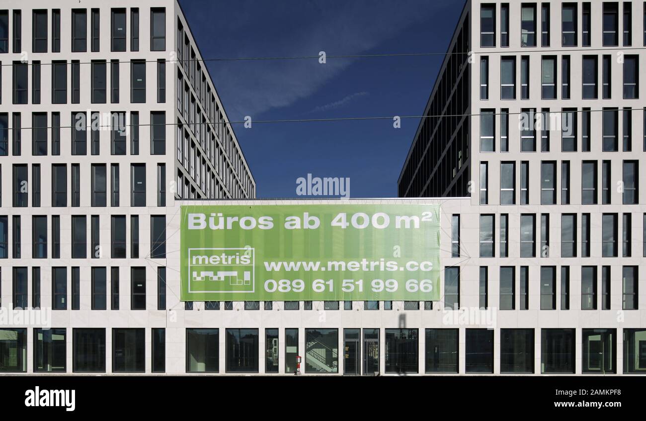 Office property in the Arnulfpark development area. [automated