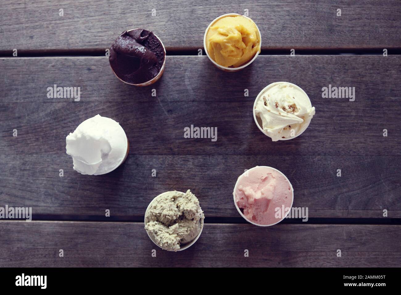 Spilloni Neri A Forma Di Fiore Per Gelato - Confezione Da 10 Pezzi - Segnagusti Professionale Per Gelaterie - Foto 5