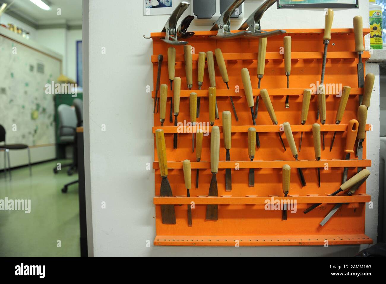 The Department of Urban Planning in Munich produces model buildings for the reconstruction of